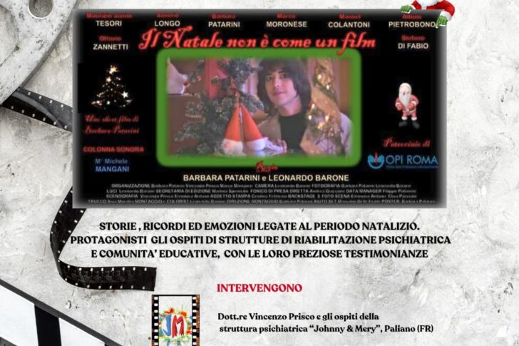 locandina proiezione cortometraggio Il Natale non è come un film locandina proiezione cortometraggio Il Natale non è come un film