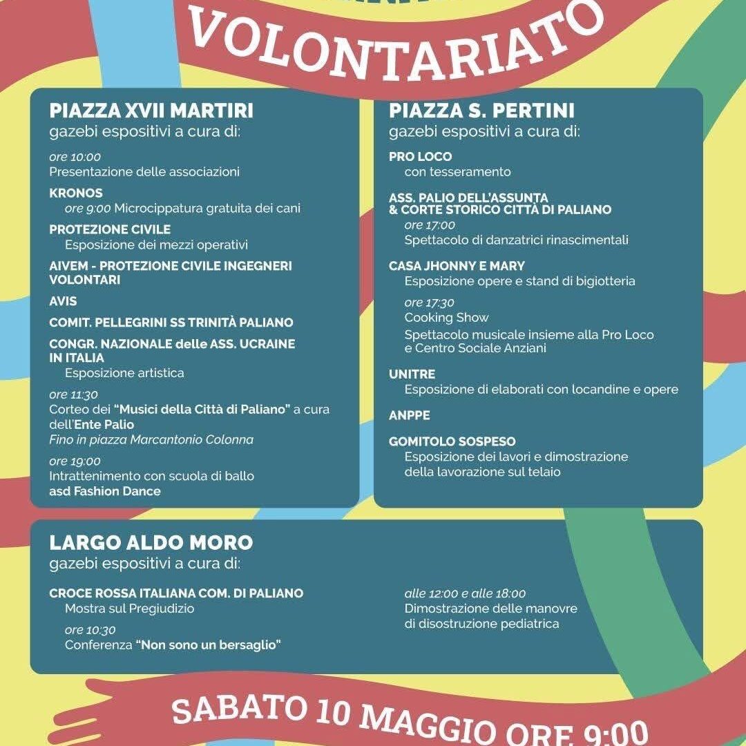Festa del volontariato Paliano